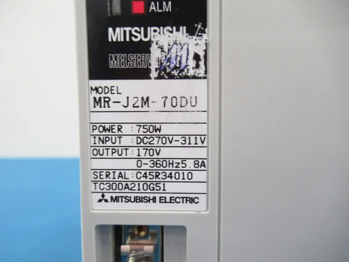 미쓰비시 전기 MR-J2M-70DU 서보 드라이버 상세 이미지 - ASKINDEX 코리아