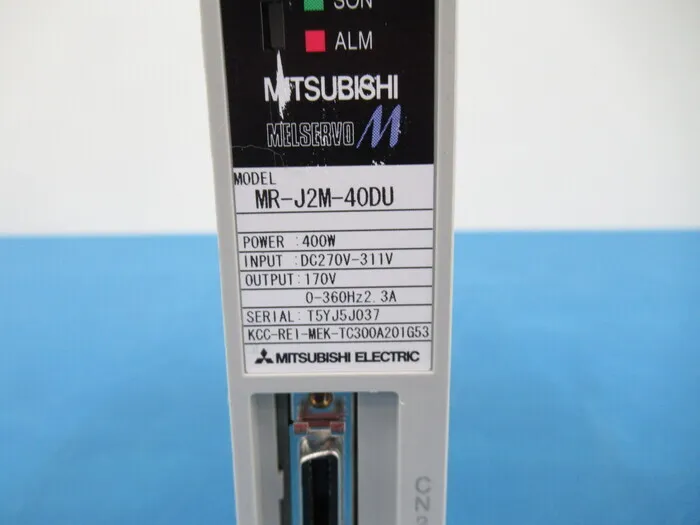 미쓰비시 전기 MR-J2M-40DU 서보 드라이버 상세 이미지 - ASKINDEX 코리아