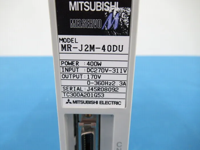 미쓰비시 전기 MR-J2M-40DU 서보 드라이버 상세 이미지 - ASKINDEX 코리아