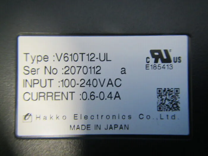 발목 전기 V610T12-UL 터치 패널 상세 이미지 - ASKINDEX 코리아