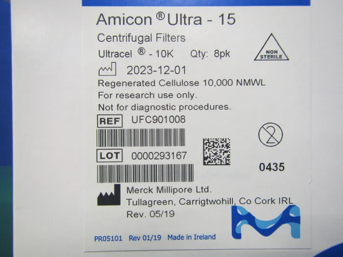 Merck UFC901008(15ml) Centrifugal Filter Unit Detail Image - ASKINDEX Korea