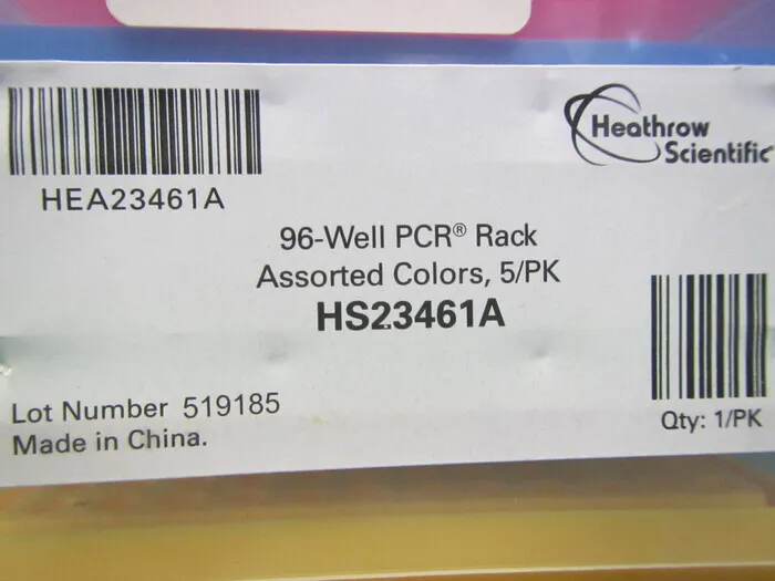 아즈완 HS23461A（5色セット） 96-웰 PCR 랙 상세 이미지 - ASKINDEX 코리아