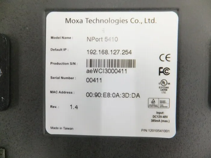 MOXA NPort5410 Serial Device Servers Detail Image - ASKINDEX Korea