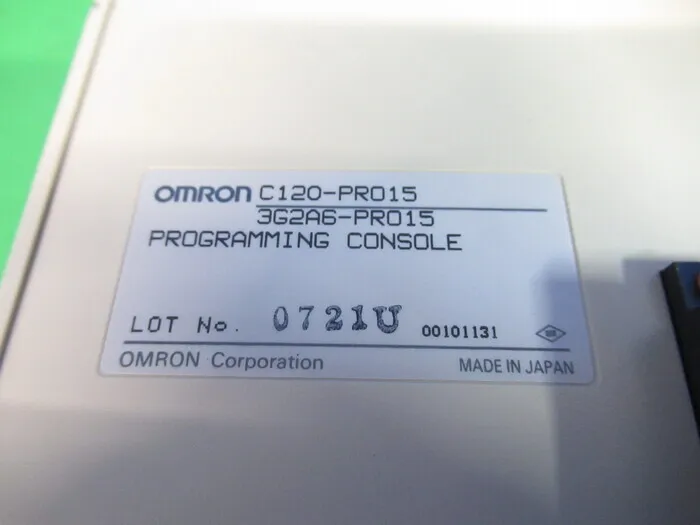 Omron C120-PRO15 Programming Console Detail Image - ASKINDEX Korea
