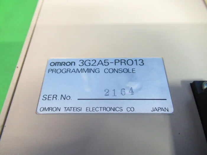 Omron 3G2A5-PRO13 Programming Console Detail Image - ASKINDEX Korea