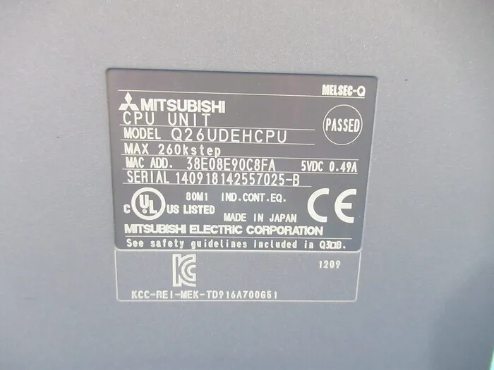 미쓰비시 전기 Q26UDEHCPU 시퀀서(PLC)(CPU 유니트) 상세 이미지 - ASKINDEX 코리아