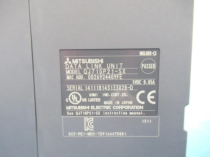 미쓰비시 전기 QJ71GP21-SX 시퀀서 (PLC) (데이터 링크 유닛) 상세 이미지 - ASKINDEX 코리아