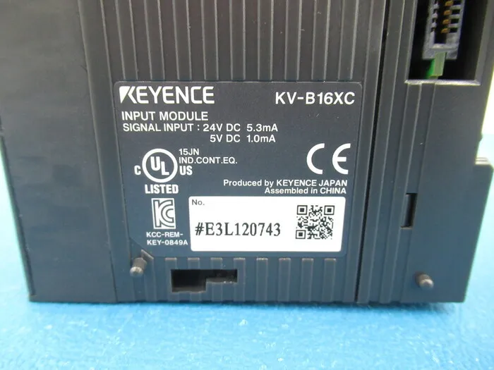 Keyence KV-B16XC 시퀀서(PLC)(D/입력 유닛) 상세 이미지 - ASKINDEX 코리아