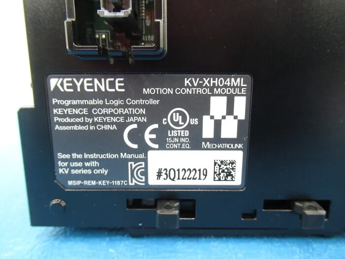 Keyence KV-XH04ML 시퀀서 (PLC) (위치 결정 유닛) 상세 이미지 - ASKINDEX 코리아