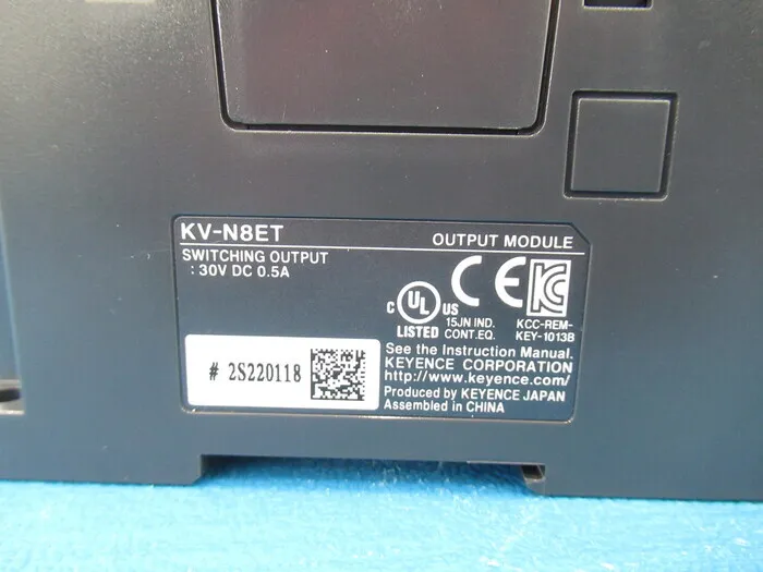 Keyence KV-N8ET 시퀀서 (PLC) (확장 출력 유닛) 상세 이미지 - ASKINDEX 코리아