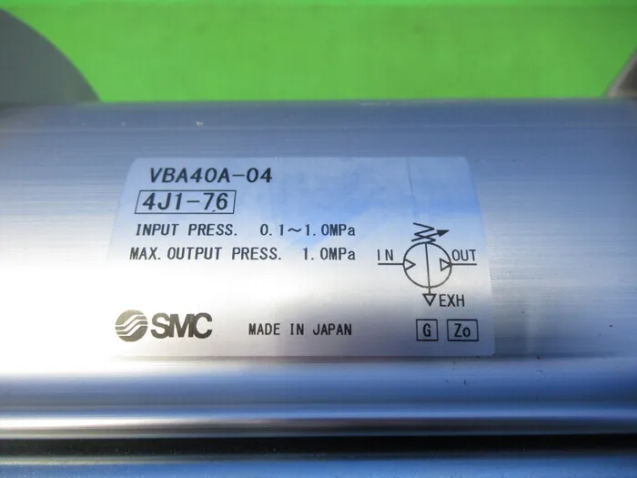 에스엠씨 VBA40A-04 증압 밸브 상세 이미지 - ASKINDEX 코리아