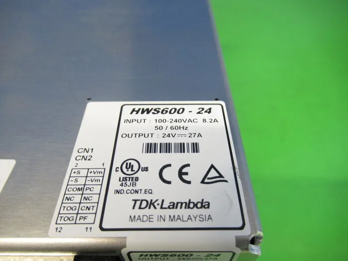 TDK 람다 HWS600-24 스위칭 전원 상세 이미지 - ASKINDEX 코리아