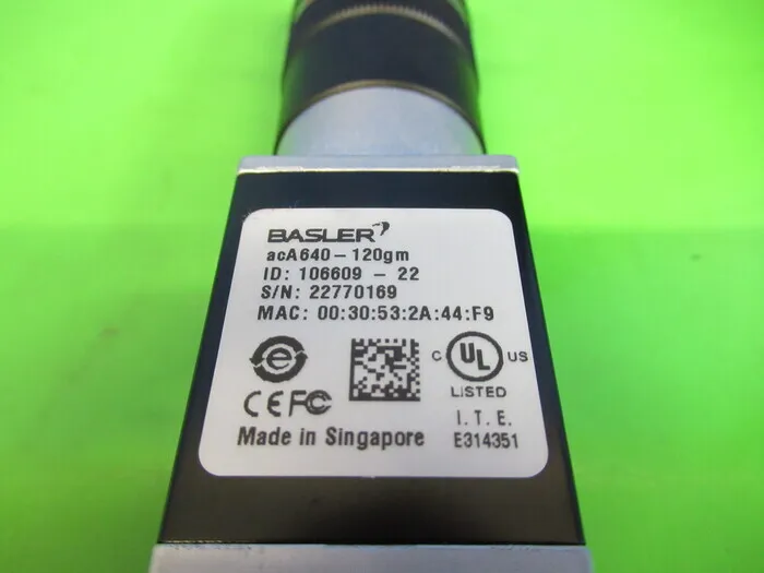 바스러 ACA640-120GM CCD 카메라 상세 이미지 - ASKINDEX 코리아