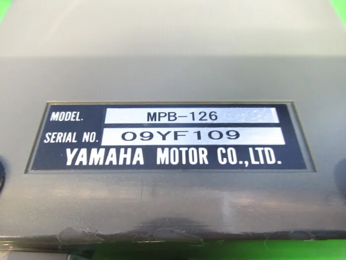 Yamaha Motor Co., Ltd. MPB-126 Programming Box Detail Image - ASKINDEX Korea