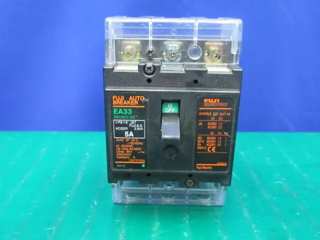 Fuji Electric EA33 Circuit breaker (earth leakage circuit breaker) Detail Image - ASKINDEX Korea