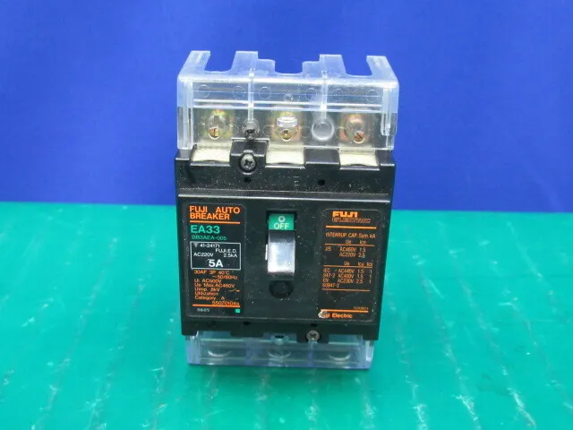 Fuji Electric EA33 Circuit breaker (earth leakage circuit breaker) Detail Image - ASKINDEX Korea