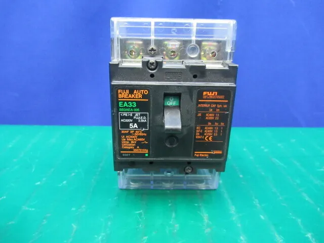 Fuji Electric EA33 Circuit breaker (earth leakage circuit breaker) Detail Image - ASKINDEX Korea