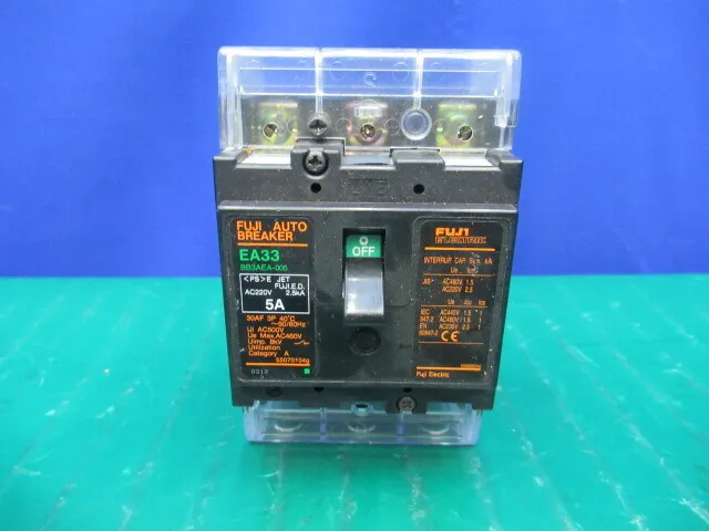 Fuji Electric EA33 Circuit breaker (earth leakage circuit breaker) Detail Image - ASKINDEX Korea