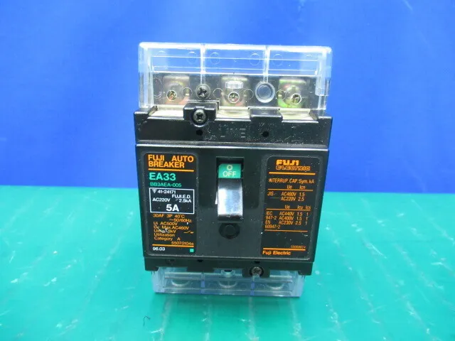 Fuji Electric EA33 Circuit breaker (earth leakage circuit breaker) Detail Image - ASKINDEX Korea