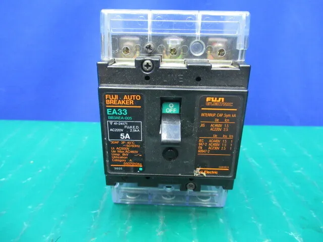 Fuji Electric EA33 Circuit breaker (earth leakage circuit breaker) Detail Image - ASKINDEX Korea
