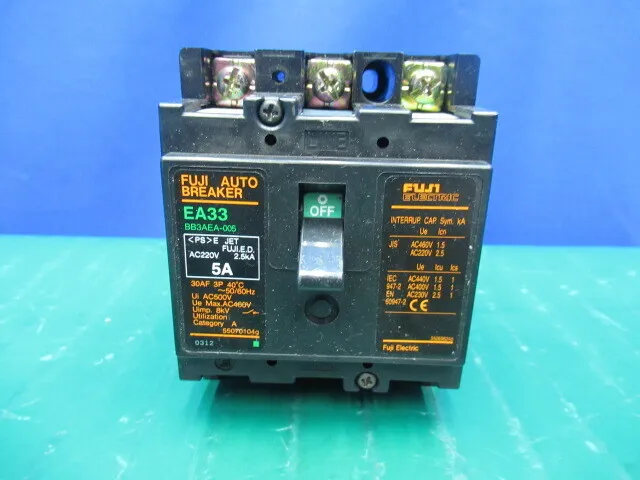 Fuji Electric EA33 Circuit breaker (earth leakage circuit breaker) Detail Image - ASKINDEX Korea