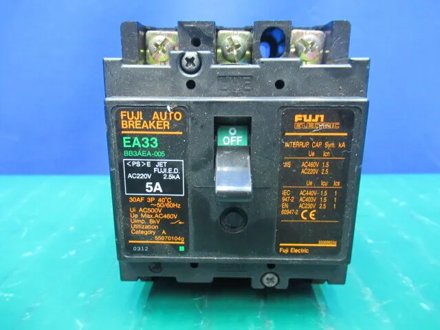 Fuji Electric EA33 Circuit breaker (earth leakage circuit breaker) Detail Image - ASKINDEX Korea