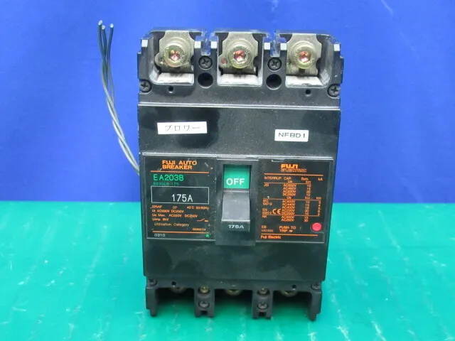 Fuji Electric EA203B Circuit breaker (earth leakage circuit breaker) Detail Image - ASKINDEX Korea