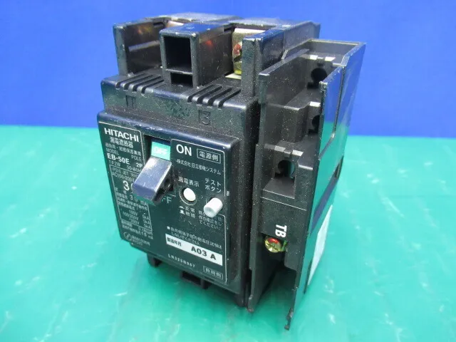 Hitachi Industrial Equipment Systems EB-50E Circuit breaker (earth leakage circuit breaker) Detail Image - ASKINDEX Korea