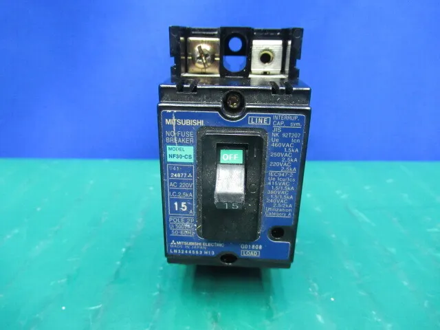 Mitsubishi Electric NF30-CS Circuit breaker (earth leakage circuit breaker) Detail Image - ASKINDEX Korea