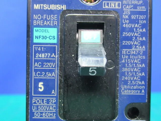 Mitsubishi Electric NF30-CS Circuit breaker (earth leakage circuit breaker) Detail Image - ASKINDEX Korea