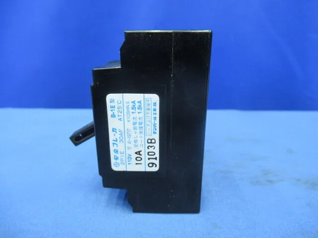 Temper Industrial B-1E型 Circuit breaker (earth leakage circuit breaker) Detail Image - ASKINDEX Korea