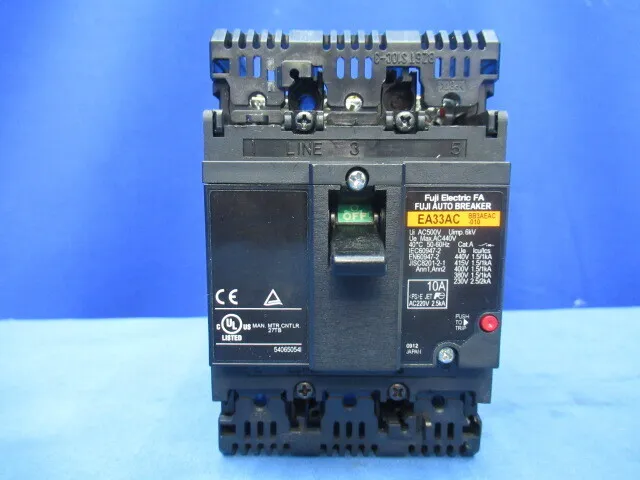 Fuji Electric EA33AC Circuit breaker (earth leakage circuit breaker) Detail Image - ASKINDEX Korea