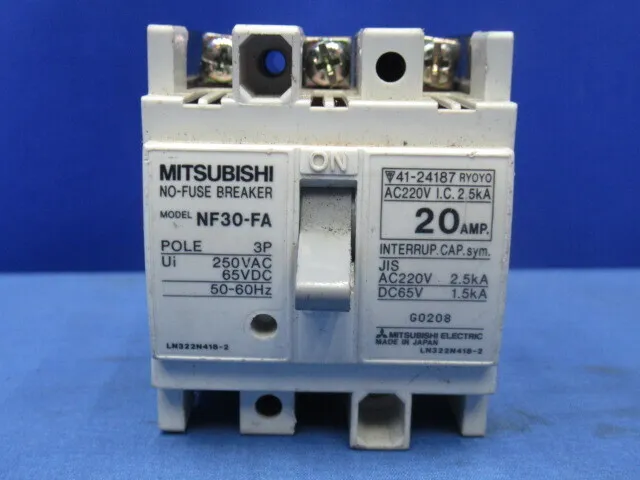 Mitsubishi Electric NF30-FA Circuit breaker (earth leakage circuit breaker) Detail Image - ASKINDEX Korea