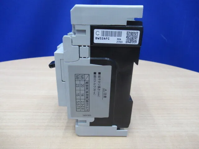 Fuji Electric BW32AFC-3P030(30A) Circuit breaker (earth leakage circuit breaker) Detail Image - ASKINDEX Korea