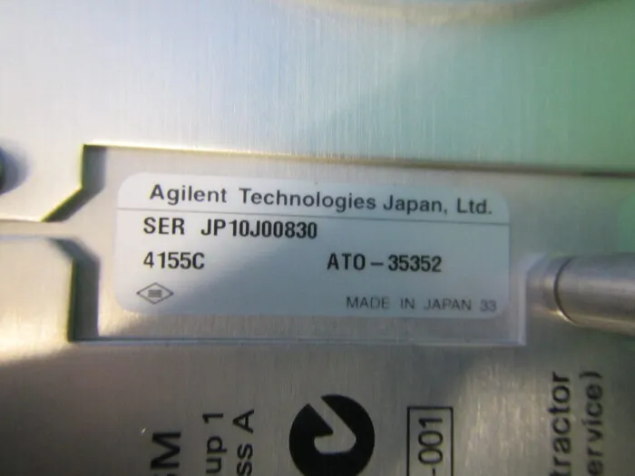 Agilent 4155C Semiconductor Parameter Analyzer Detail Image - ASKINDEX Korea