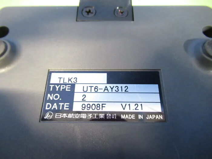 Japan Aviation Electronics Industry TLK3 UT6-AY312 Handheld terminal Detail Image - ASKINDEX Korea