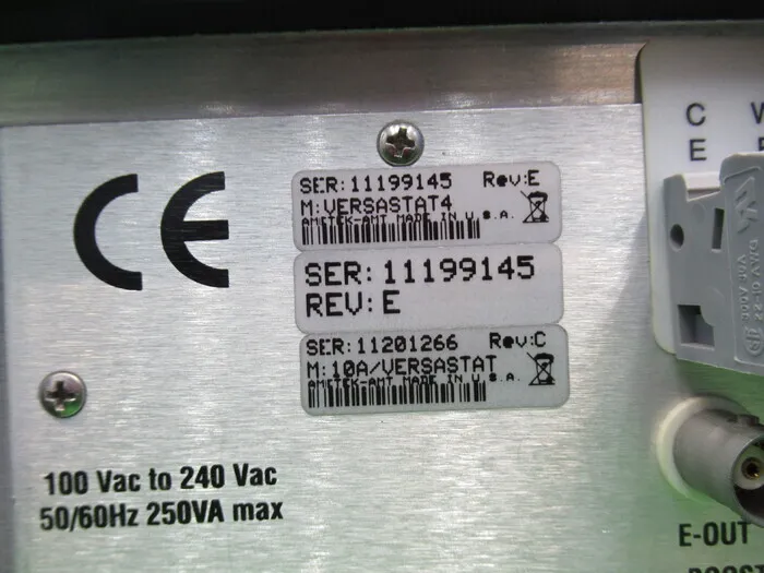 Ametech VERSASTAT4 Potentiostat/Galvanostat Detail Image - ASKINDEX Korea