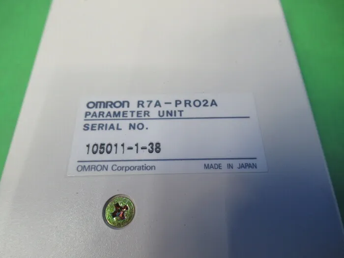 오므론 R7A-PRO2A 파라미터 유닛(펜던트) 상세 이미지 - ASKINDEX 코리아