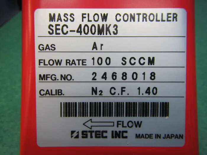 에스텍 SEC-400MK3 매스 플로우 컨트롤러 상세 이미지 - ASKINDEX 코리아