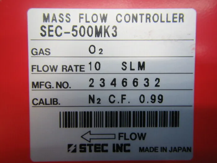 에스텍 SEC-500MK3 매스 플로우 컨트롤러 상세 이미지 - ASKINDEX 코리아