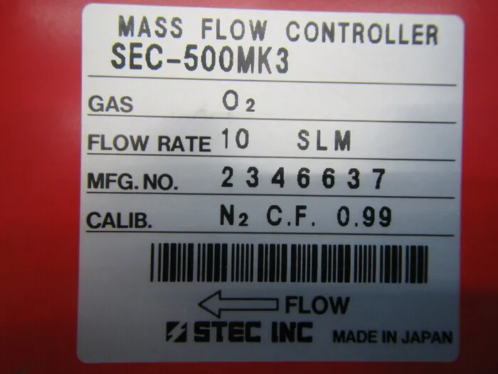 에스텍 SEC-500MK3 매스 플로우 컨트롤러 상세 이미지 - ASKINDEX 코리아