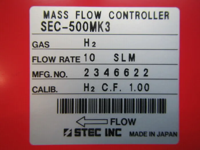 에스텍 SEC-500MK3 매스 플로우 컨트롤러 상세 이미지 - ASKINDEX 코리아