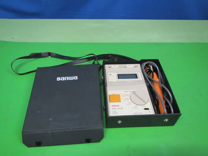 Sanwa Electric Instruments 5501DM Multi-tester (with insulation resistance tester) Detail Image - ASKINDEX Korea