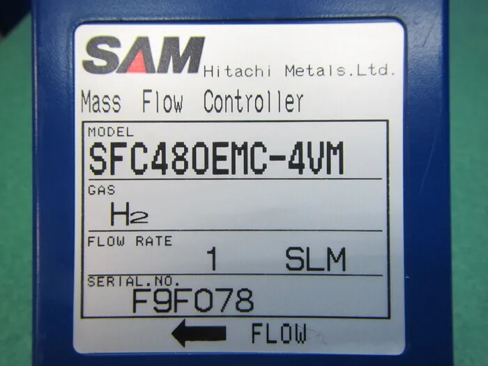 Proterial (Hitachi Metals) SFC480EMC-4VM Mass Flow Controller Detail Image - ASKINDEX Korea