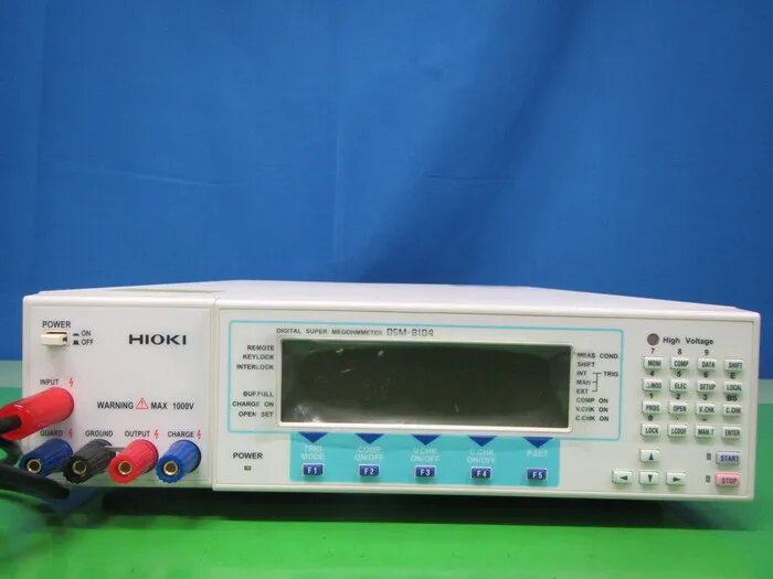 Hioki Electric DASM-8104 Insulation Tester Detail Image - ASKINDEX Korea