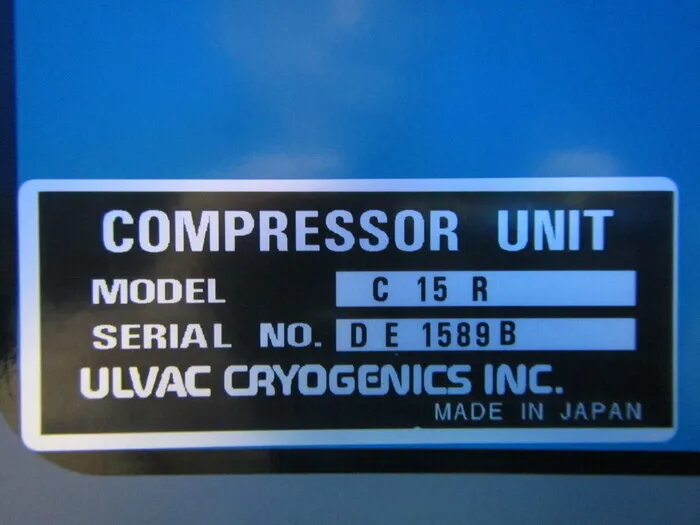 알백 CRYO-U10PU 크라이오 펌프(세트) 상세 이미지 - ASKINDEX 코리아