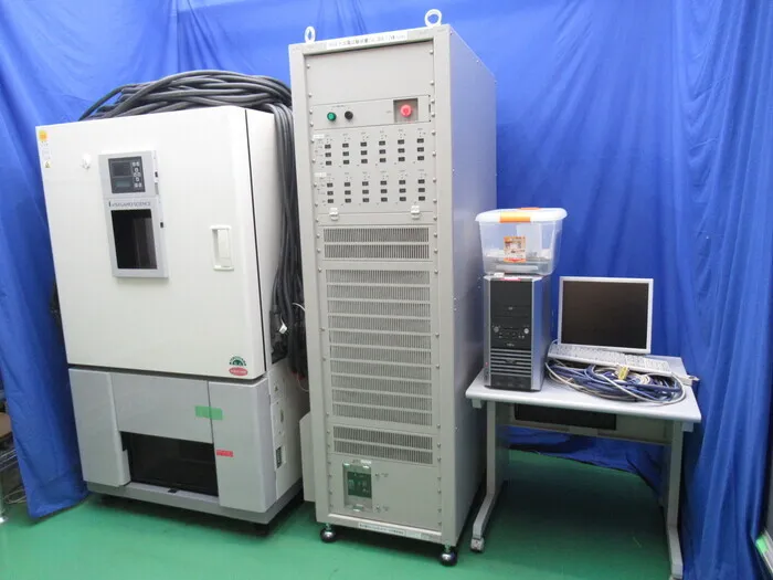 후지쯔 텔레콤 네트웍스 5V240A1.2kW12CH 충방전 시험 장치