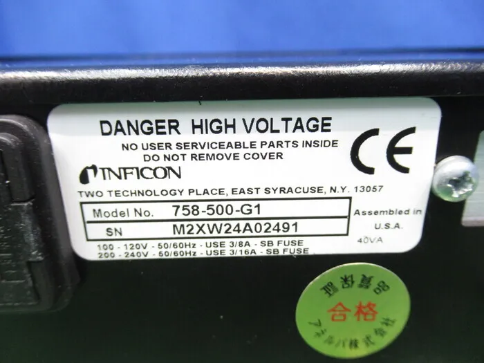 인피콘 XTM/2(758-500-G1) 박막 컨트롤러 상세 이미지 - ASKINDEX 코리아