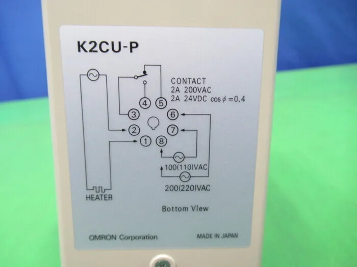Omron K2CU-P1A-A Heater break alarm Detail Image - ASKINDEX Korea