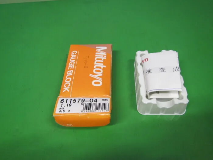 Mitutoyo 611579-04 Block gauge Detail Image - ASKINDEX Korea
